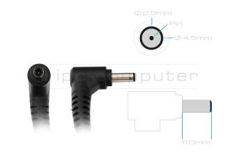 MSI Pulse 16 AI C1VGKG original AC-adapter 200.0 Watt