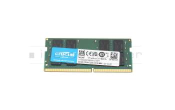 Memory 32GB DDR4-RAM 3200MHz (PC4-25600) from Crucial for MSI GF65 Thin 9SD/9SE (MS-E16W1)