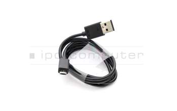 Micro-USB data / charging cable black original 0,90m suitable for Asus Transformer Book T100TA-DK003H