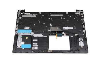 N4HJH original Dell keyboard incl. topcase DE (german) black/black with backlight