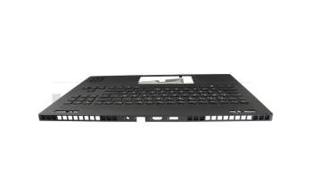 N56102-041 original HP keyboard incl. topcase DE (german) black/black with backlight