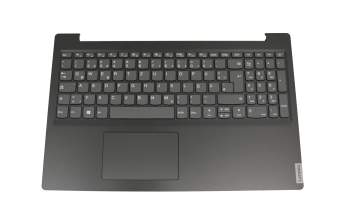 NBX0001NZ00 original Lenovo keyboard incl. topcase DE (german) grey/black (smooth)