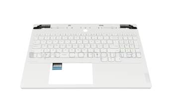 NBX00039E00 original Lenovo keyboard incl. topcase US (english) white/white with backlight