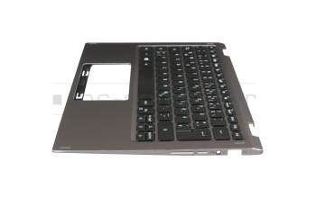 NK.I111S.04C original Acer keyboard incl. topcase DE (german) black/grey