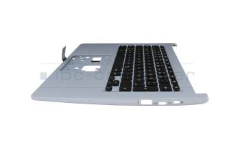 NKI11130LP original Acer keyboard incl. topcase DE (german) black/silver