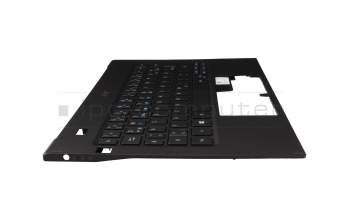 NKI13130FA original Acer keyboard incl. topcase DE (german) black/blue/black with backlight