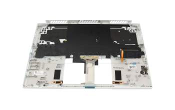 NKI131315V original Acer keyboard incl. topcase DE (german) white/white with backlight (with pen compartment)