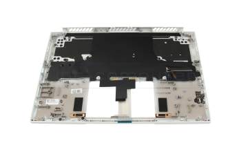 NKI131315V original Acer keyboard incl. topcase DE (german) white/white with backlight (without pen compartment)