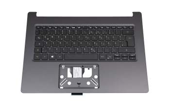 NKI131705E original Acer keyboard incl. topcase DE (german) black/black