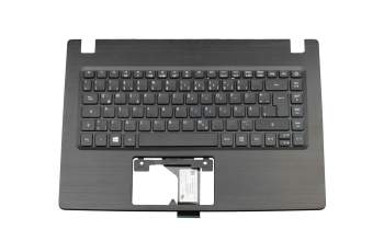 NKI141S052 original Acer keyboard incl. topcase DE (german) black/black