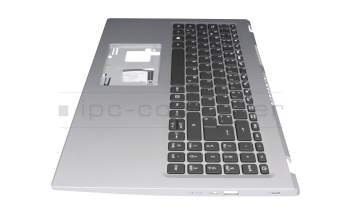 NKI151S0B4 original Acer keyboard incl. topcase DE (german) black/silver