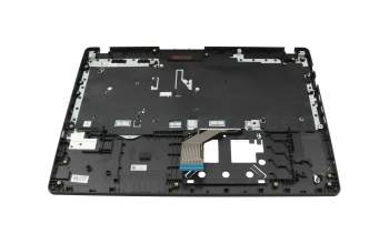 NKI151S0IZ original Acer keyboard incl. topcase CH (swiss) black/black