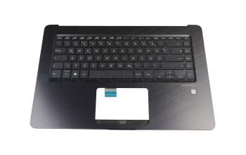NSK-WKBBQ original Asus keyboard incl. topcase DE (german) black/black with backlight