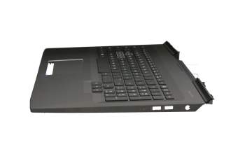 NSK-XH1BQ original Darfon keyboard incl. topcase DE (german) black/black with backlight