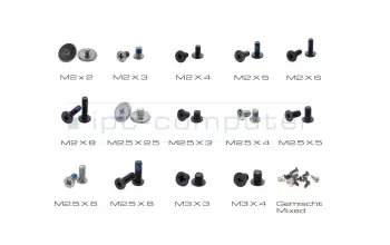 Notebook screw assortment box 300 pcs. for Nexoc G518IV E (P751TM1-G)