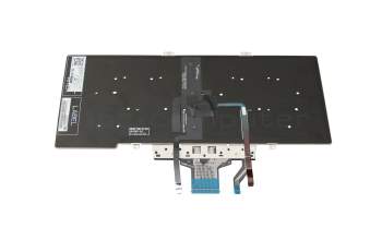 OK702V original Dell keyboard DE (german) black/black with backlight and mouse-stick