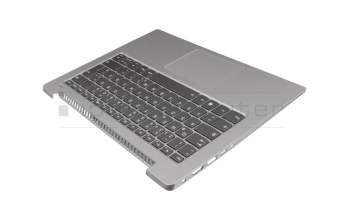 PC4CB-GE original Lenovo keyboard incl. topcase DE (german) grey/silver with backlight