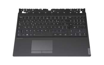 PC56YB-FR original Lenovo keyboard incl. topcase FR (french) black/black with backlight