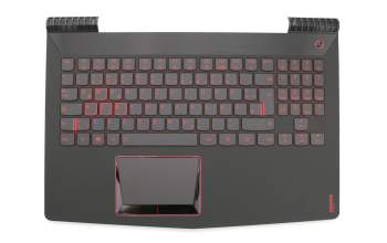PC5YB-GE original Lenovo keyboard incl. topcase DE (german) black/black with backlight