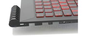 PC5YB-GE original Lenovo keyboard incl. topcase DE (german) black/black with backlight