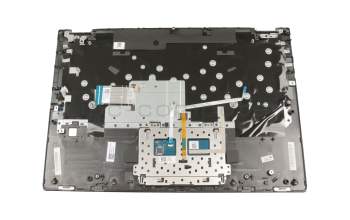 PD4SB-GR original Lenovo keyboard incl. topcase DE (german) grey/grey with backlight for Fingerprint