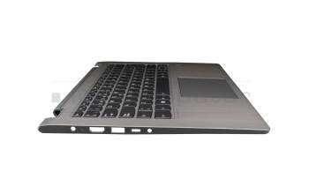 PK0900CK400 original LCFC keyboard incl. topcase SP (spanish) grey/silver with backlight