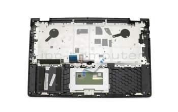 PK130YC1A19 original Lenovo keyboard incl. topcase DE (german) black/black with backlight