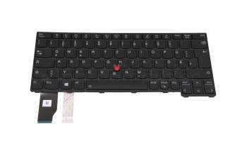 PK131VU3B12 original Lenovo keyboard DE (german) black/black with backlight and mouse-stick