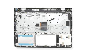 PK1322R2B10 original HP keyboard incl. topcase DE (german) silver/silver with backlight