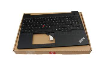 PK1339G3B11 original ODM keyboard incl. topcase DE (german) black/black with backlight and mouse-stick