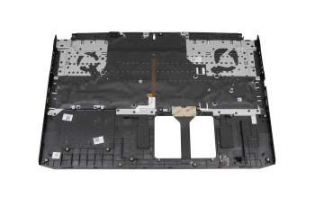 PK133AU1B13 original Acer keyboard incl. topcase DE (german) black/black with backlight