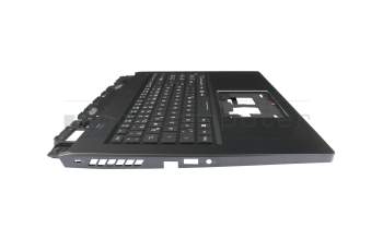 PK133MQ1A13 original Acer keyboard incl. topcase DE (german) black/black with backlight
