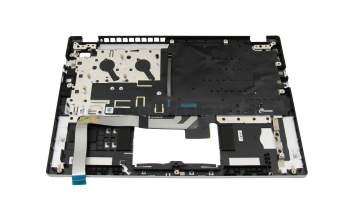 PK133TO2A13 original Acer keyboard incl. topcase DE (german) black/silver with backlight