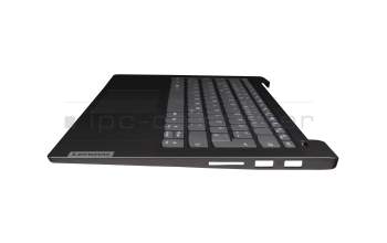 PR45-GR original Lenovo keyboard incl. topcase DE (german) grey/grey with fingerprint