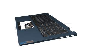 PR4SB-GE original Lenovo keyboard incl. topcase DE (german) dark grey/blue with backlight blue