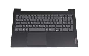 PR5S-GR original Lenovo keyboard incl. topcase DE (german) grey/black