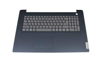 PR5S-GR original Lenovo keyboard incl. topcase DE (german) grey/blue