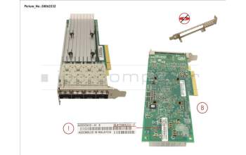 Fujitsu PLAN EP QL41134 4X 10GB SFP+ for Fujitsu PrimeQuest 3800E2