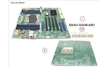 Fujitsu S26361-D3348-A201 MB GRANTLEY MONO WS (CUZ= SB-PC-16008 !)