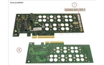 Fujitsu PCI-E SSD CARD D3352 (21-1) for Fujitsu Celsius M7010X