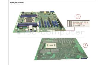 Fujitsu S26361-D3498-U100 MAINBOARD D3498U (FOR YMLS,YMLT)