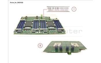 Fujitsu Systemboard - TOP AC for Fujitsu Primergy RX4770 M4