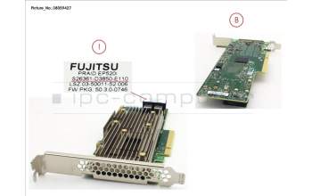 Fujitsu PRAID EP520I W. CU for Fujitsu Primergy RX4770 M6