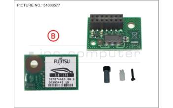 Fujitsu TPM MODULE ADD-ON KIT for Fujitsu Esprimo P957