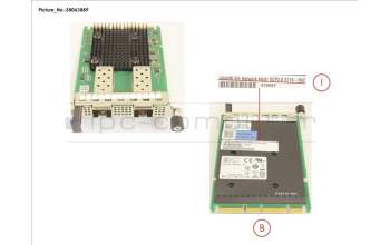 Fujitsu PLAN EP X710-DA2 2X 10G SFP OCPV3 for Fujitsu Primergy RX4770 M6