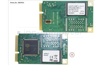 Fujitsu SSD M-SATA 2GB (SLC) for Fujitsu Futro S720