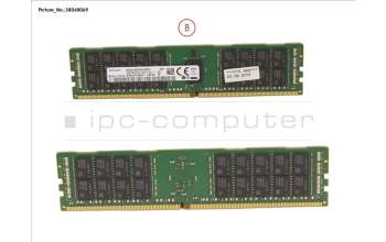 Fujitsu S26361-F3898-R645 16 GB DDR4 2400 MHZ PC4-2400T-R RG ECC
