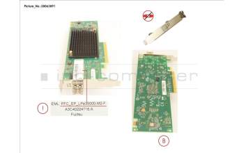 Fujitsu PFC EP LPE35000 1X 32GB PCIE V4 for Fujitsu Primergy RX4770 M6