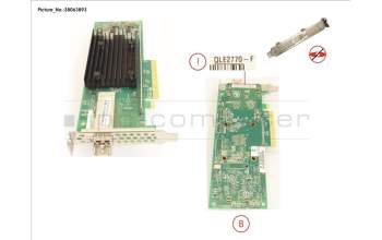 Fujitsu PFC EP QLE2770 1X 32GB PCIE V4 for Fujitsu Primergy RX4770 M6
