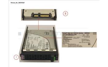 Fujitsu S26361-F5632-L480 SSD SATA 6G 480GB READ-INT. 2.5\' H-P EP